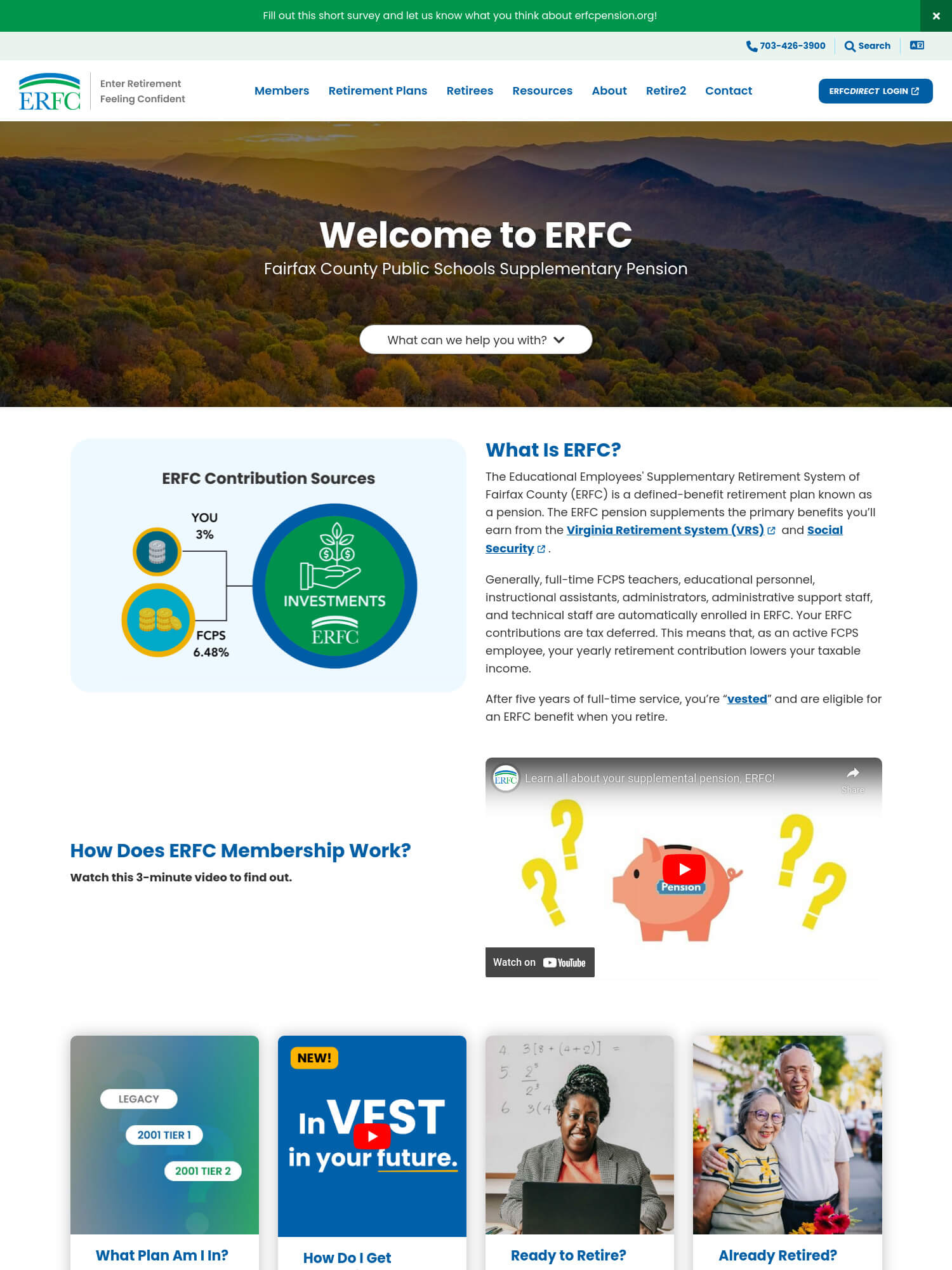 Educational Employees' Supplementary Retirement System of Fairfax County (ERFC)