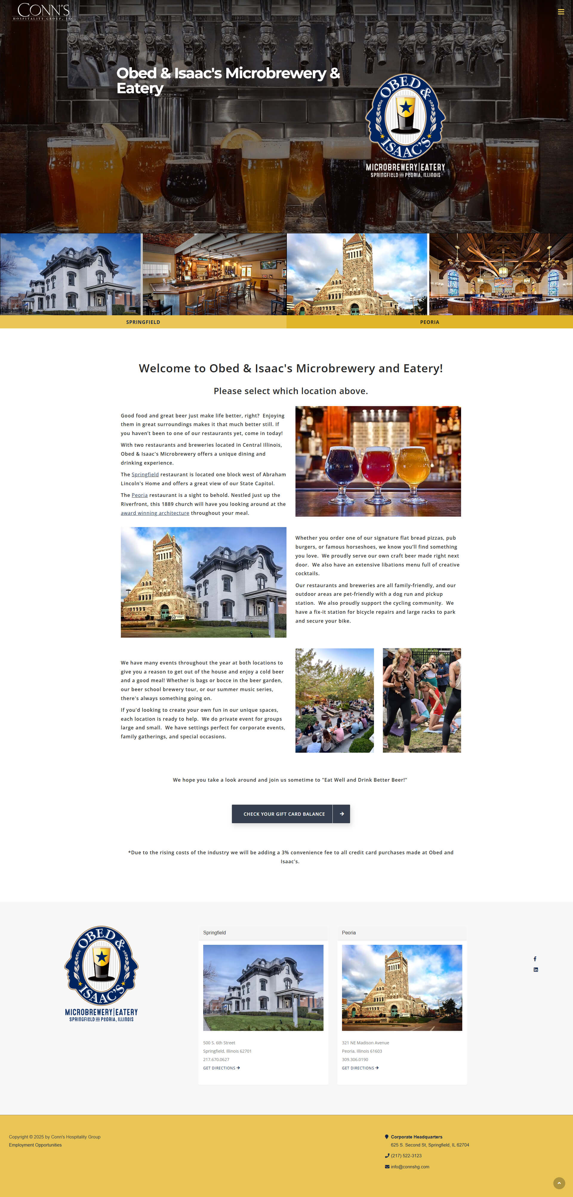 Obed & Isaac's Microbrewery & Eatery