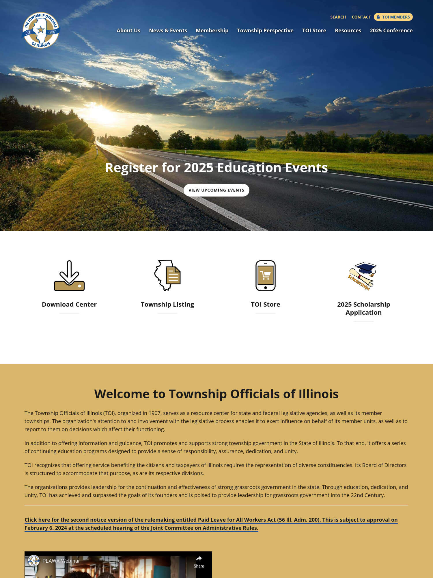 The Township Officials of Illinois